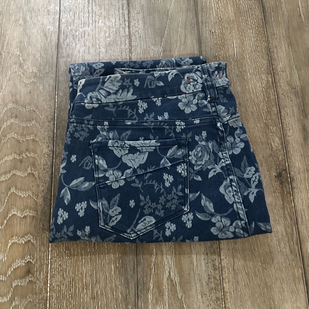 Dear John Blue Mini Pencil Jeggings for Casual Wear - Picture 2 of 13